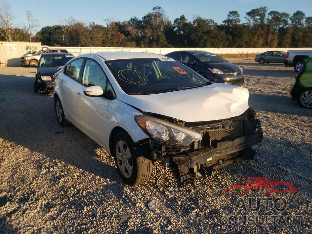 KIA FORTE 2016 - KNAFX4A66G5542181