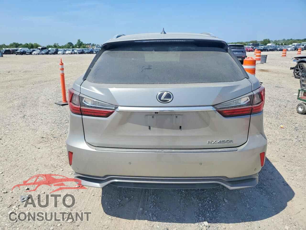 LEXUS RX450 2017 - 2T2BGMCA4HC014965
