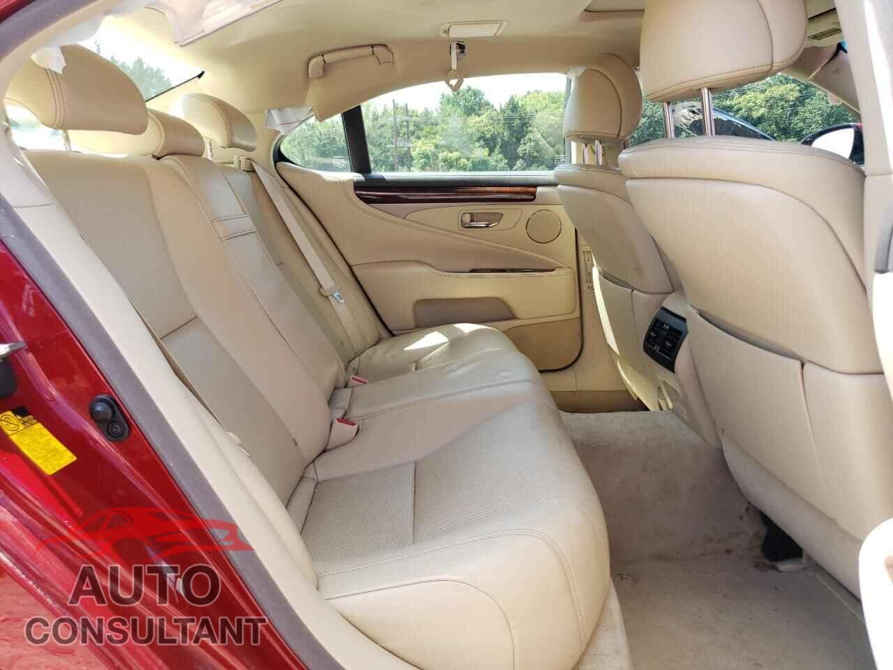 LEXUS LS460 2013 - JTHBL5EF5D5119969