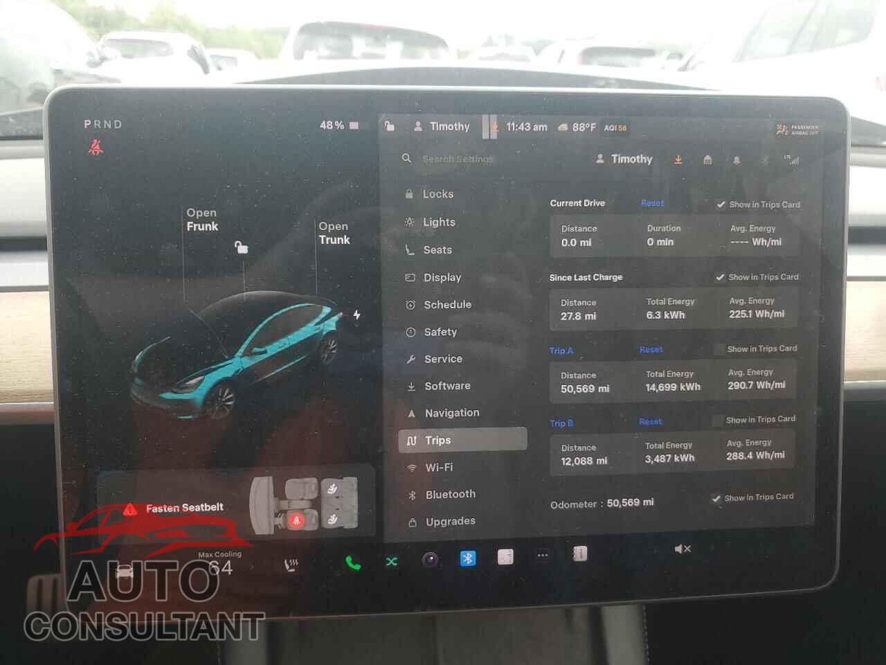 TESLA MODEL 3 2021 - 5YJ3E1EC8MF856256