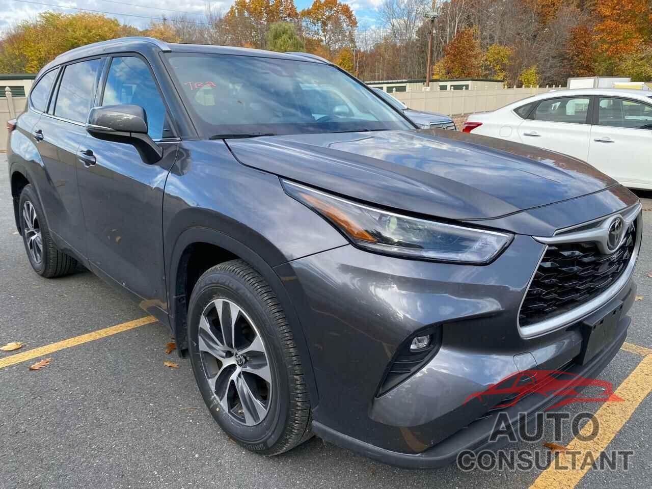 TOYOTA HIGHLANDER 2021 - 5TDGZRBH8MS129263