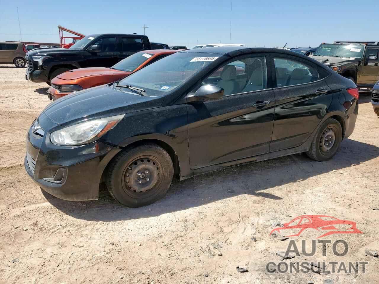HYUNDAI ACCENT 2013 - KMHCT4AE1DU561744