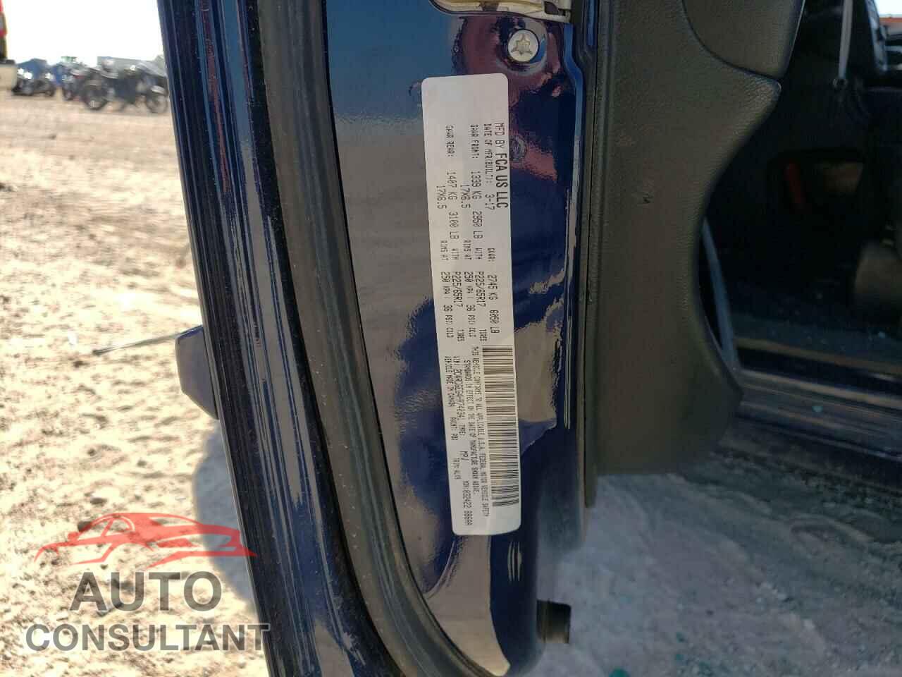 DODGE CARAVAN 2017 - 2C4RDGEG4HR740341