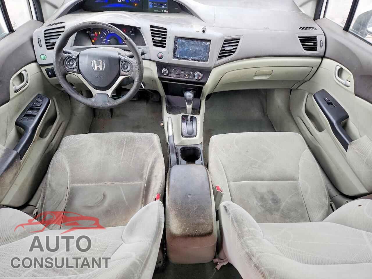 HONDA CIVIC 2012 - 19XFB2F52CE084546