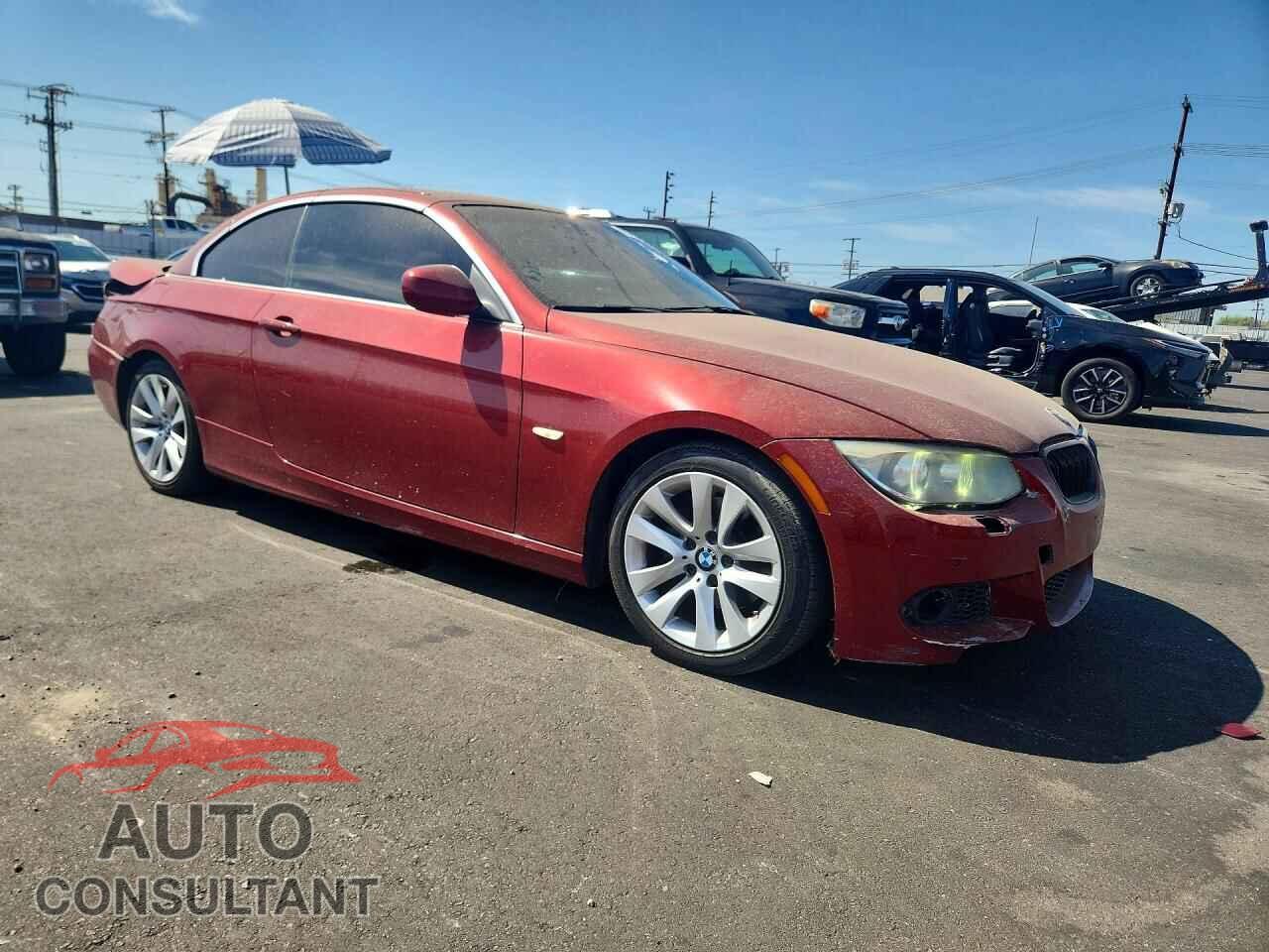 BMW 3 SERIES 2013 - WBADW7C55DE732968