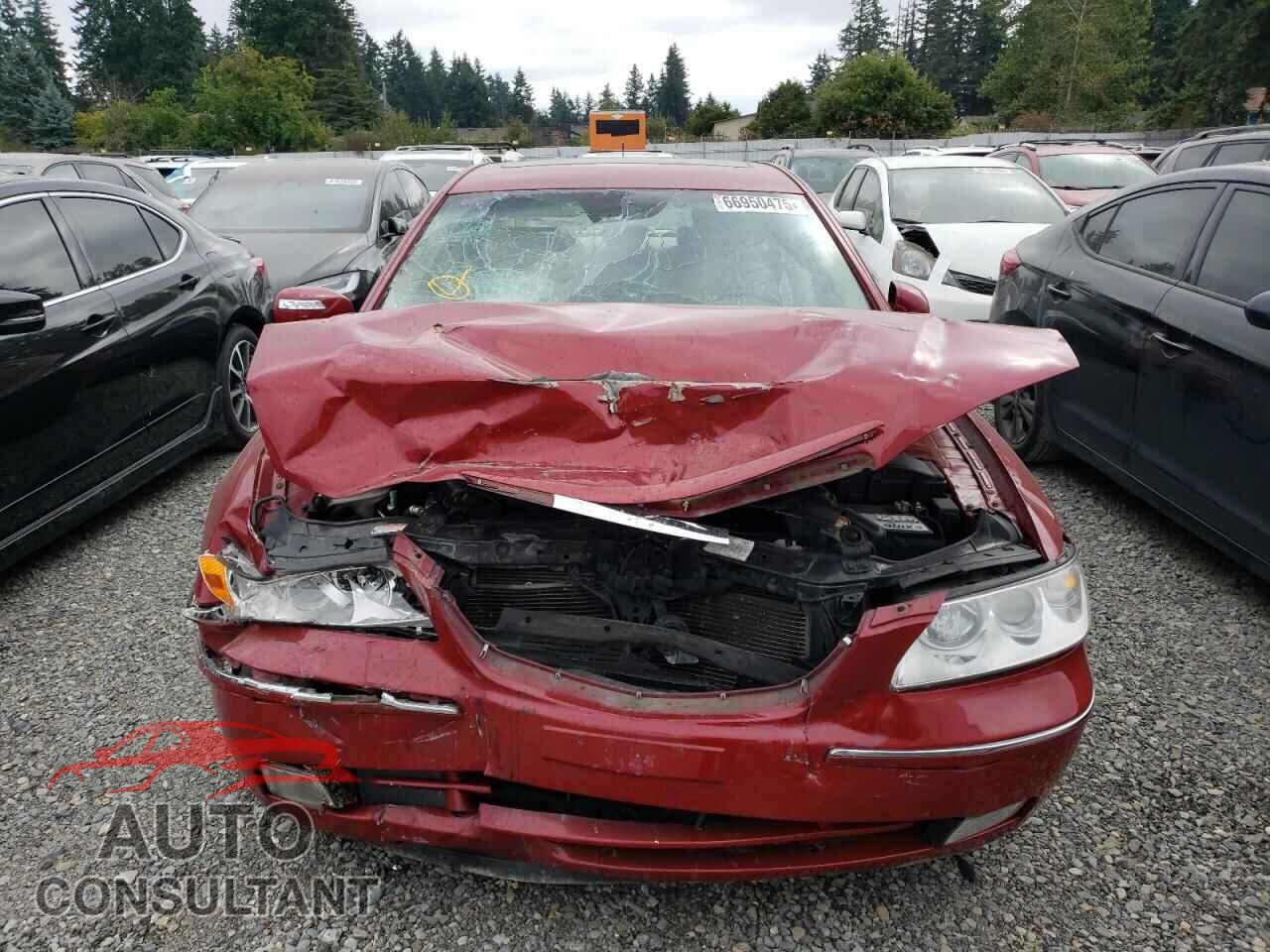 HYUNDAI AZERA 2010 - KMHFC4DF7AA512921