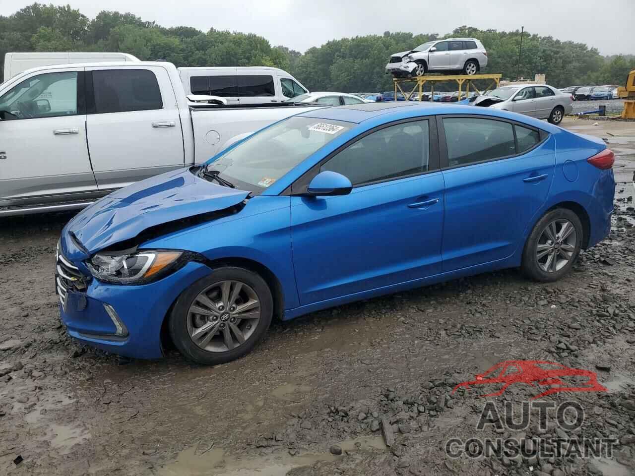 HYUNDAI ELANTRA 2017 - KMHD84LFXHU275652