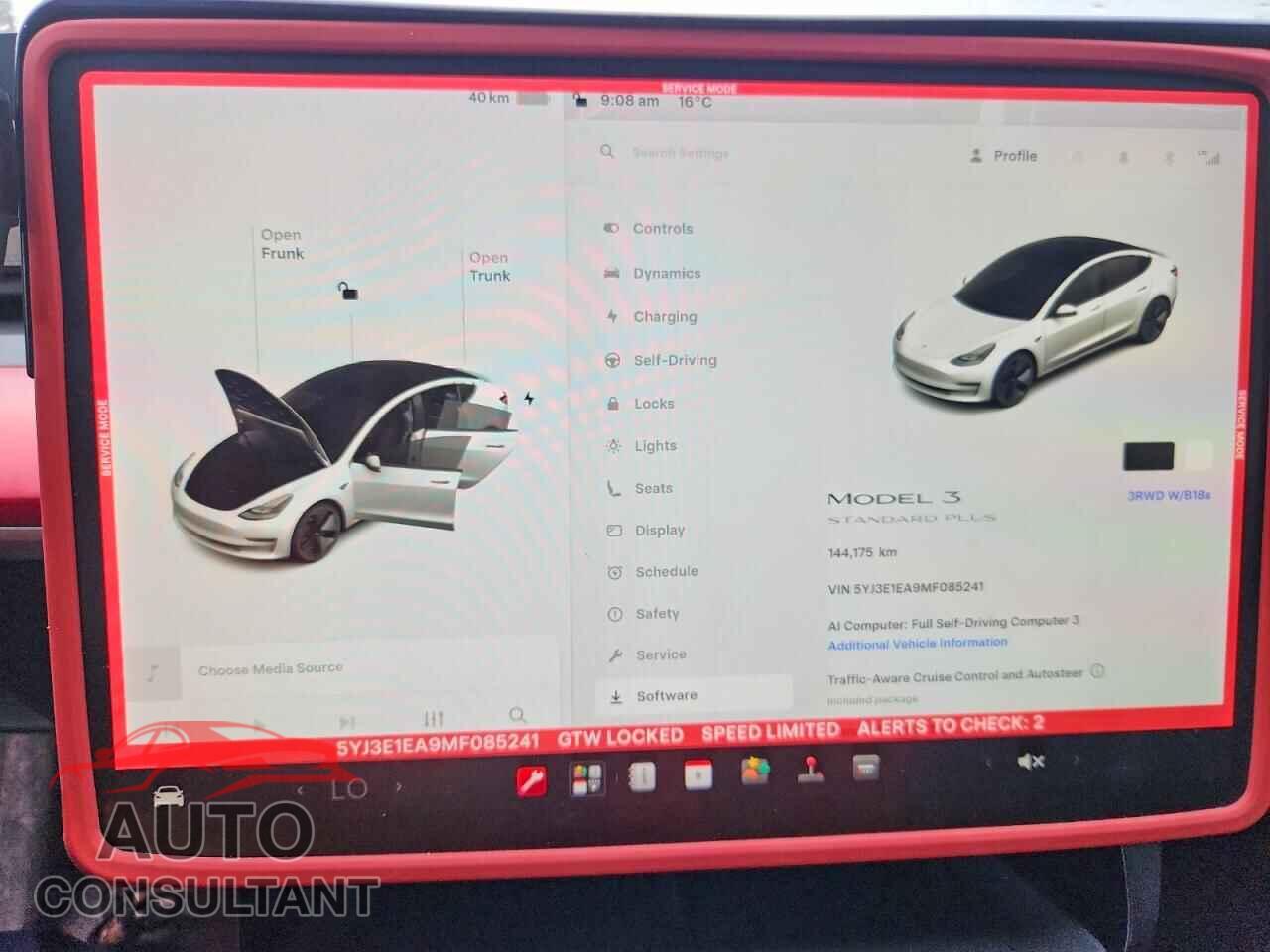 TESLA MODEL 3 2021 - 5YJ3E1EA9MF085241