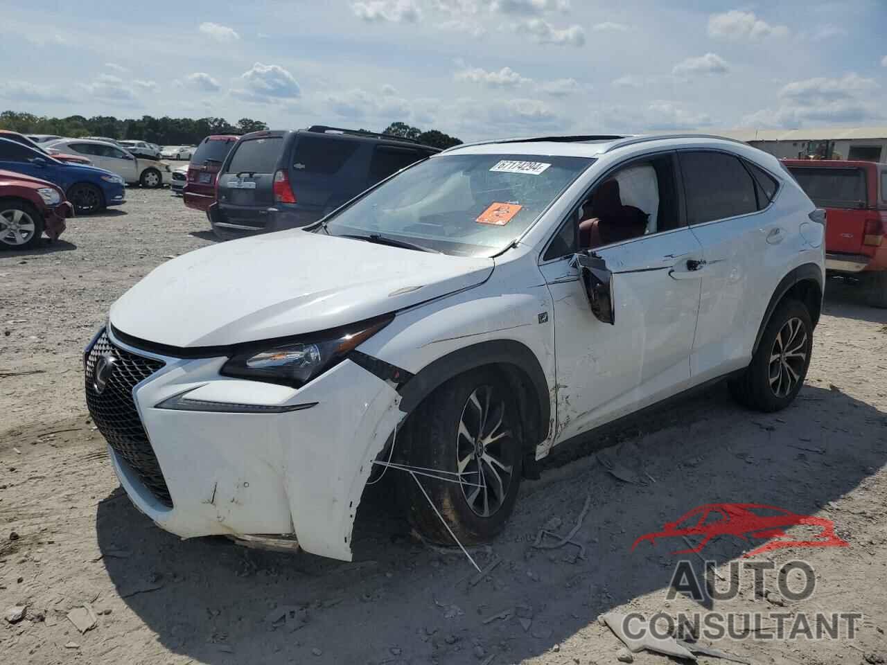 LEXUS NX 2017 - JTJBARBZ3H2143334