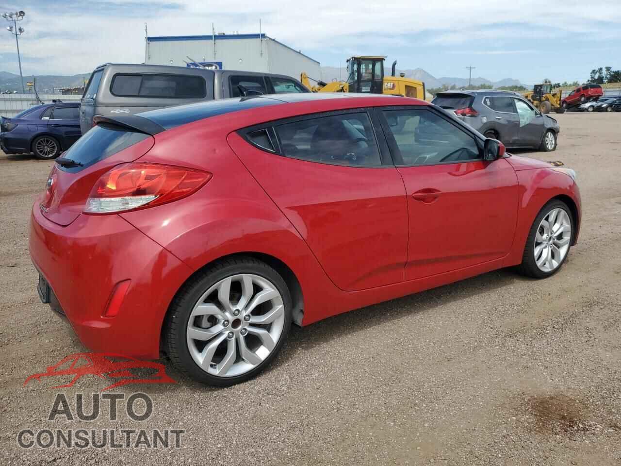 HYUNDAI VELOSTER 2012 - KMHTC6AD3CU027985