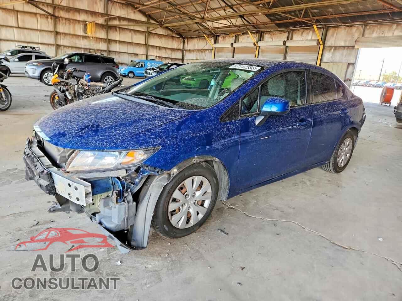 HONDA CIVIC 2012 - 19XFB2F53CE068386
