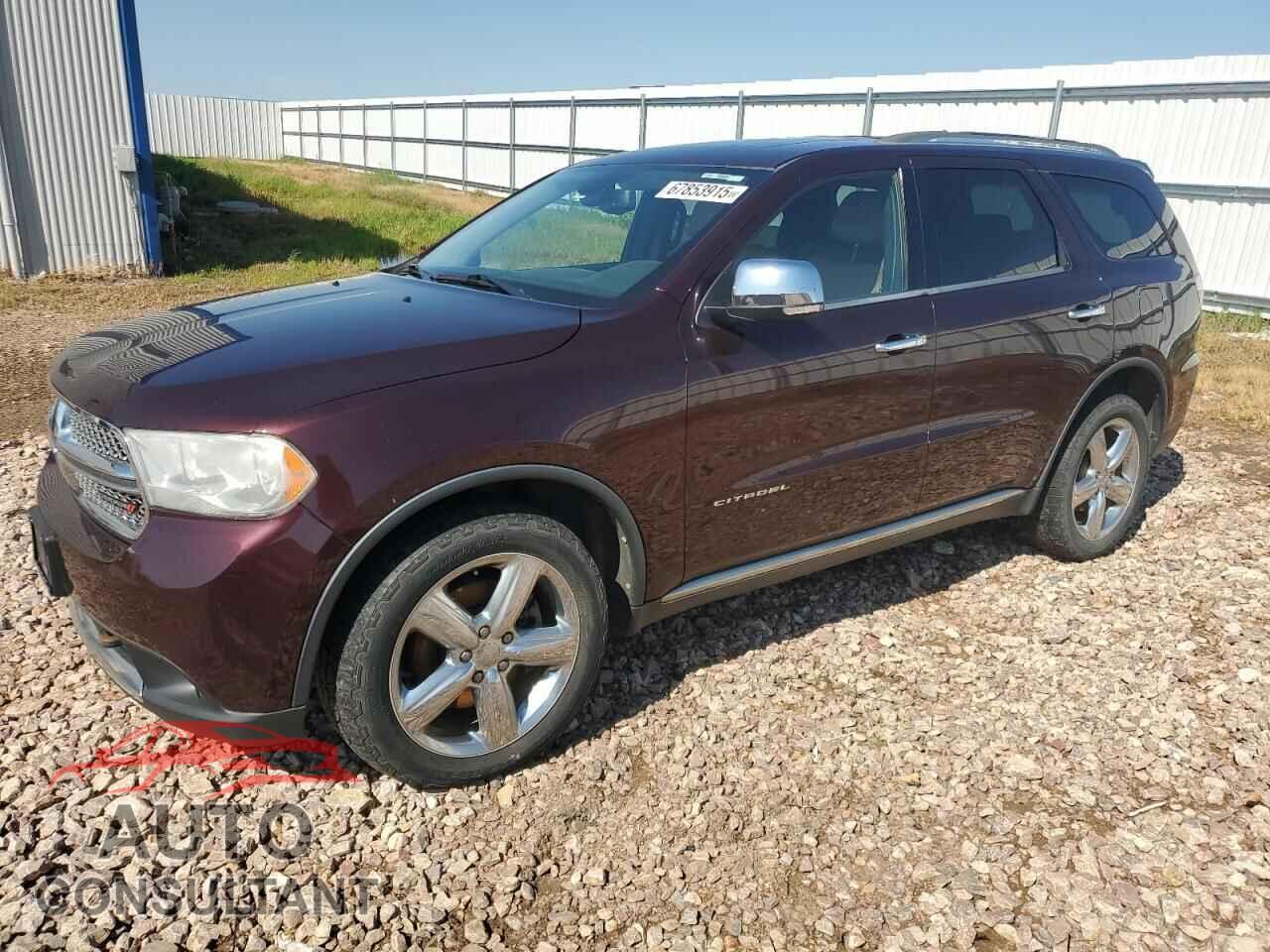 DODGE DURANGO 2012 - 1C4SDJET9CC322807