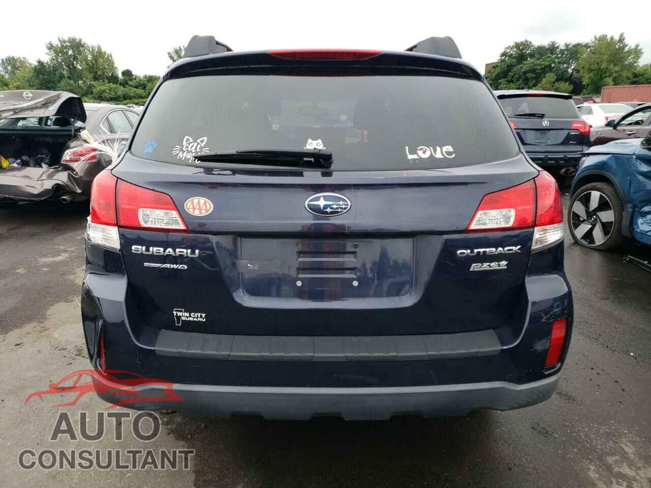 SUBARU OUTBACK 2012 - 4S4BRBCC2C3247275