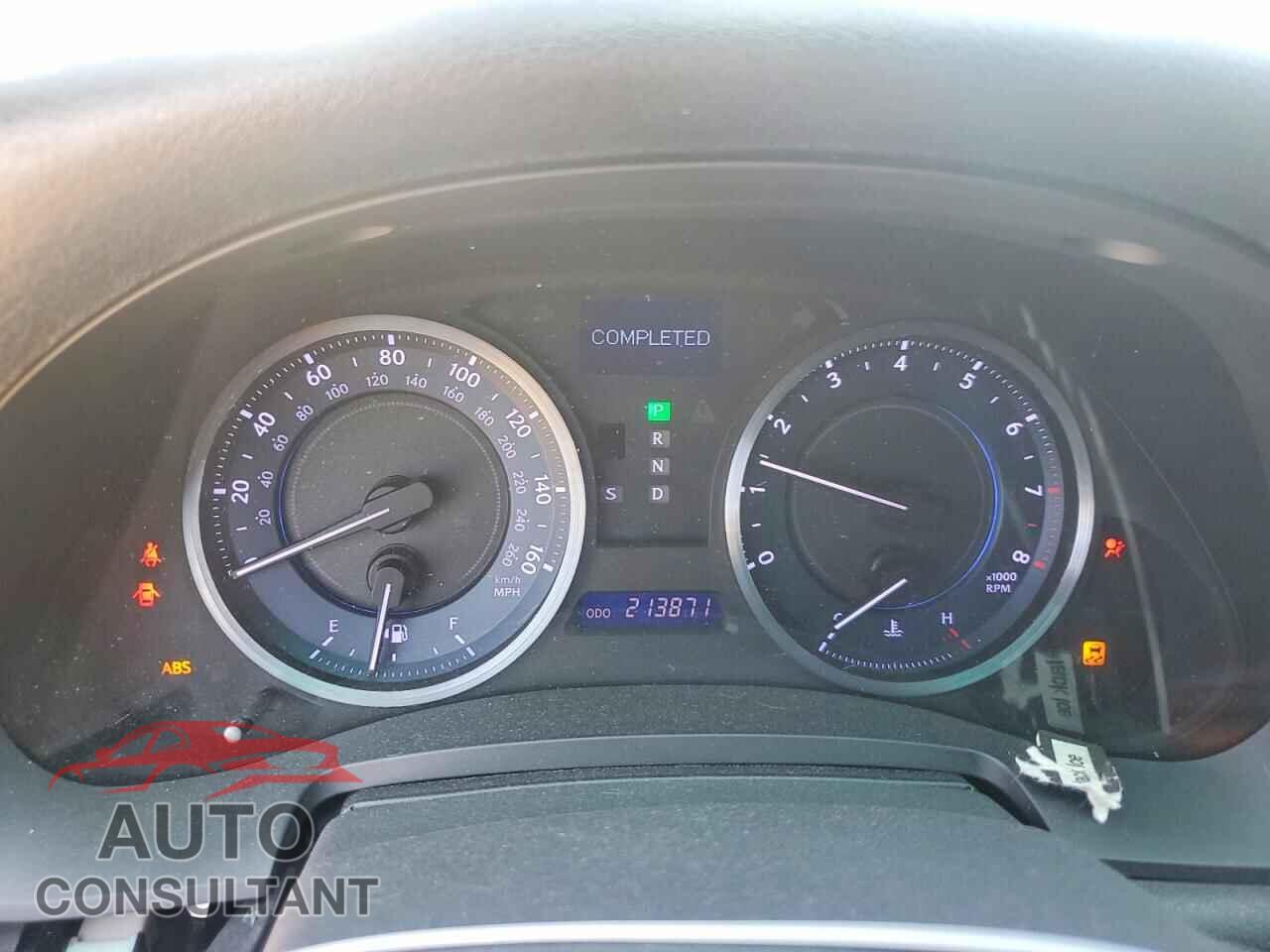 LEXUS IS 2011 - JTHBE5C24B5027937