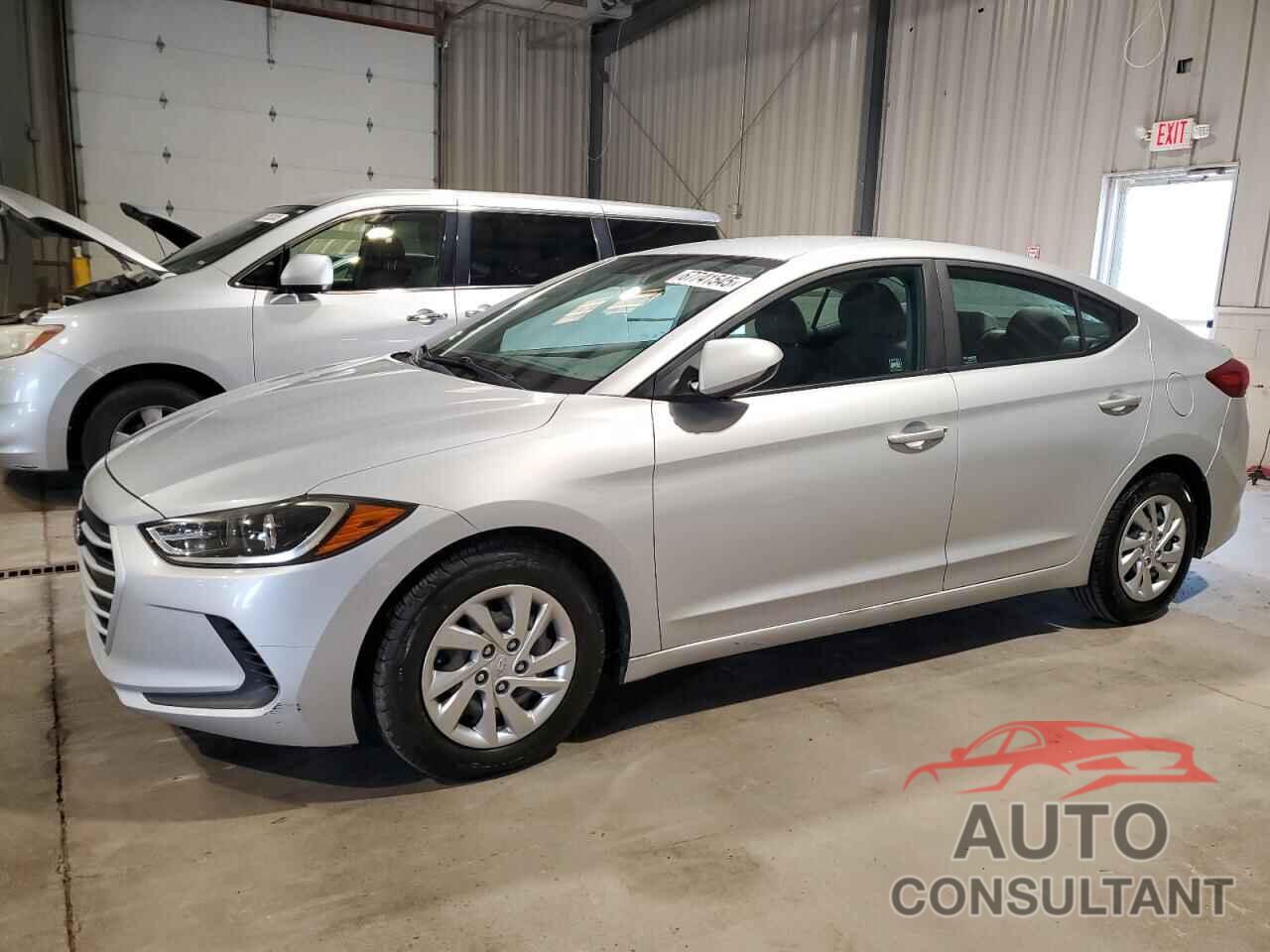 HYUNDAI ELANTRA 2017 - KMHD74LF8HU429679
