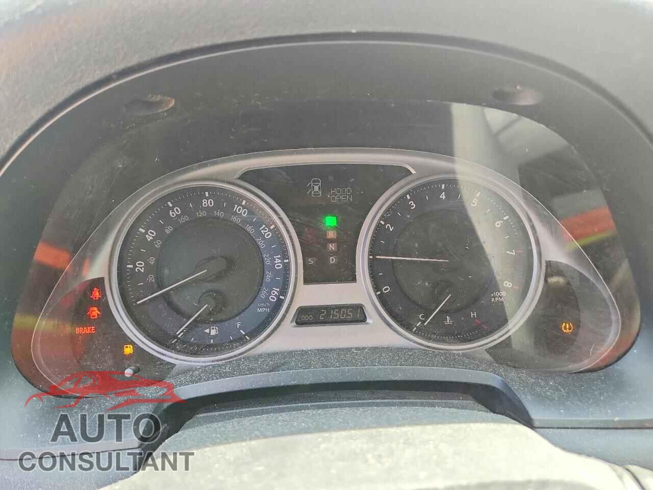 LEXUS IS 2010 - JTHBF5C26A5109664