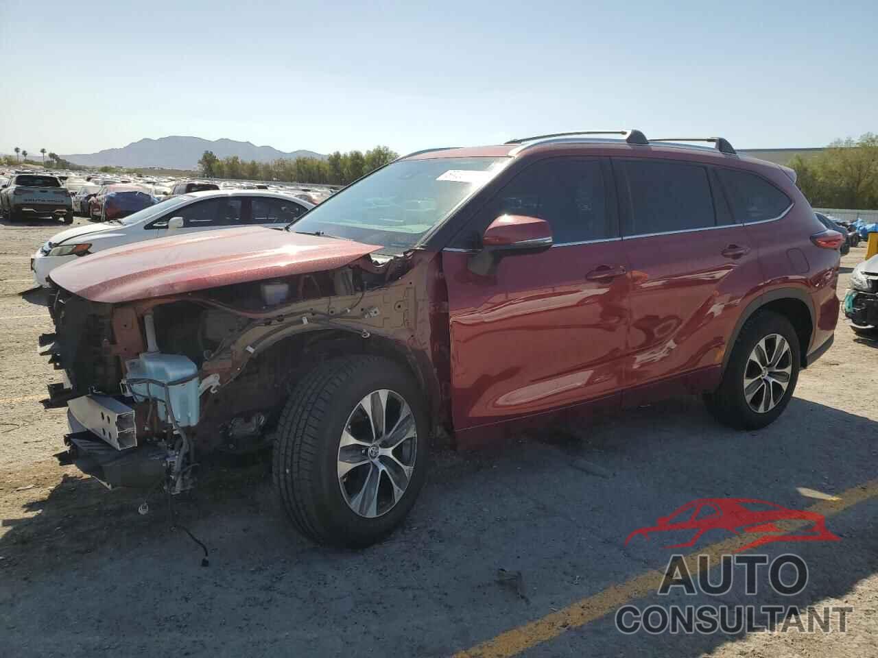 TOYOTA HIGHLANDER 2021 - 5TDHZRAH1MS054802