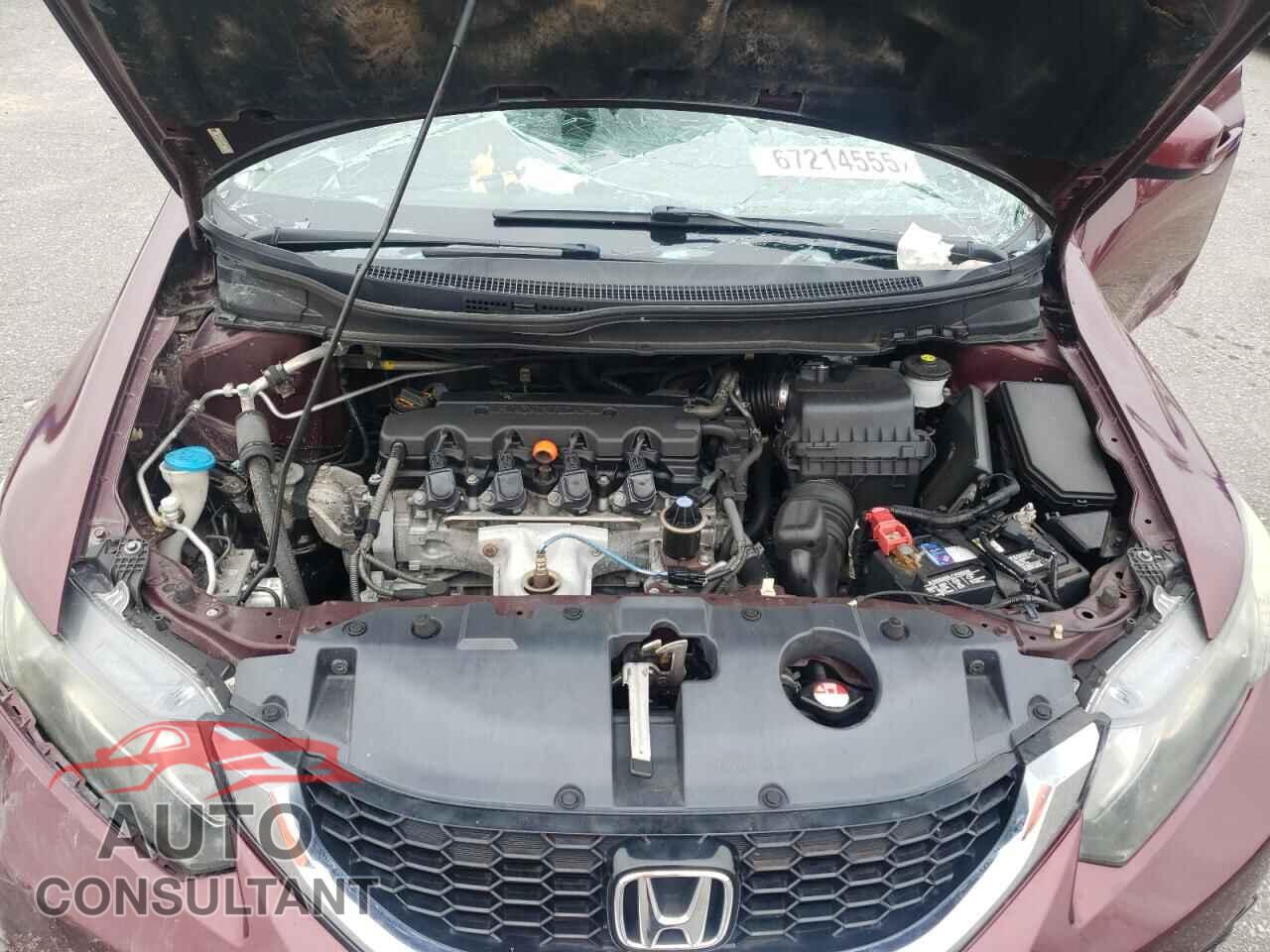HONDA CIVIC 2013 - 2HGFB2F94DH508657