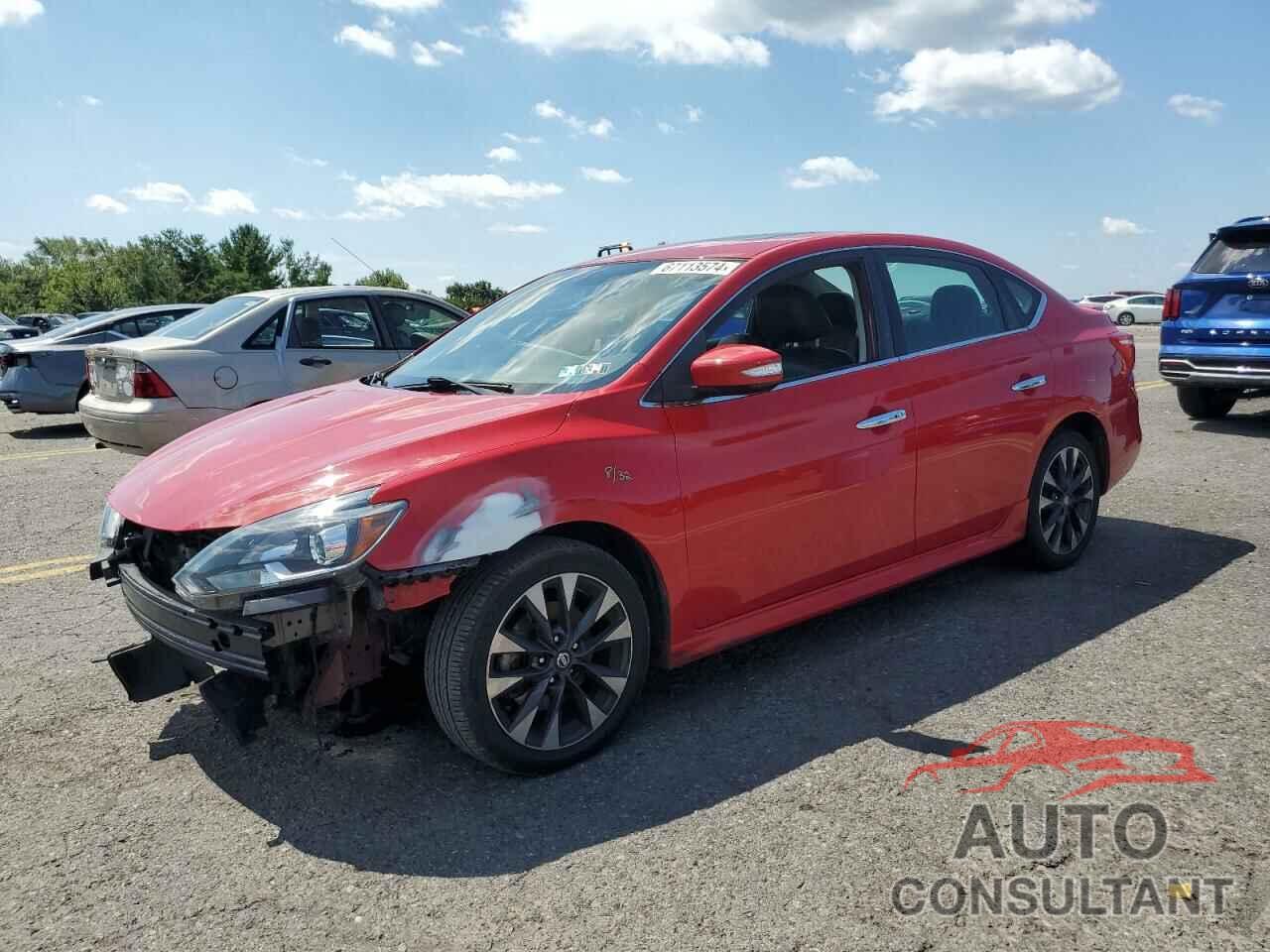 NISSAN SENTRA 2017 - 3N1CB7AP0HY383924