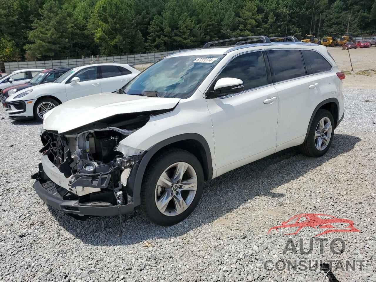 TOYOTA HIGHLANDER 2019 - 5TDYZRFH7KS356178