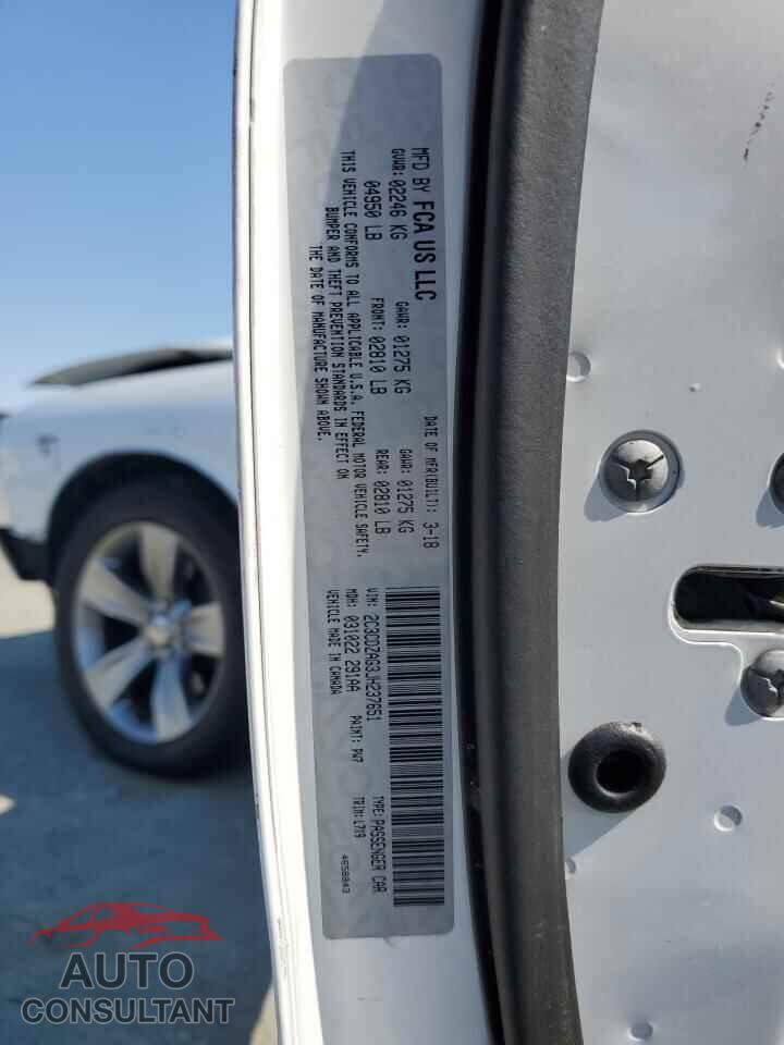 DODGE CHALLENGER 2018 - 2C3CDZAG3JH237651