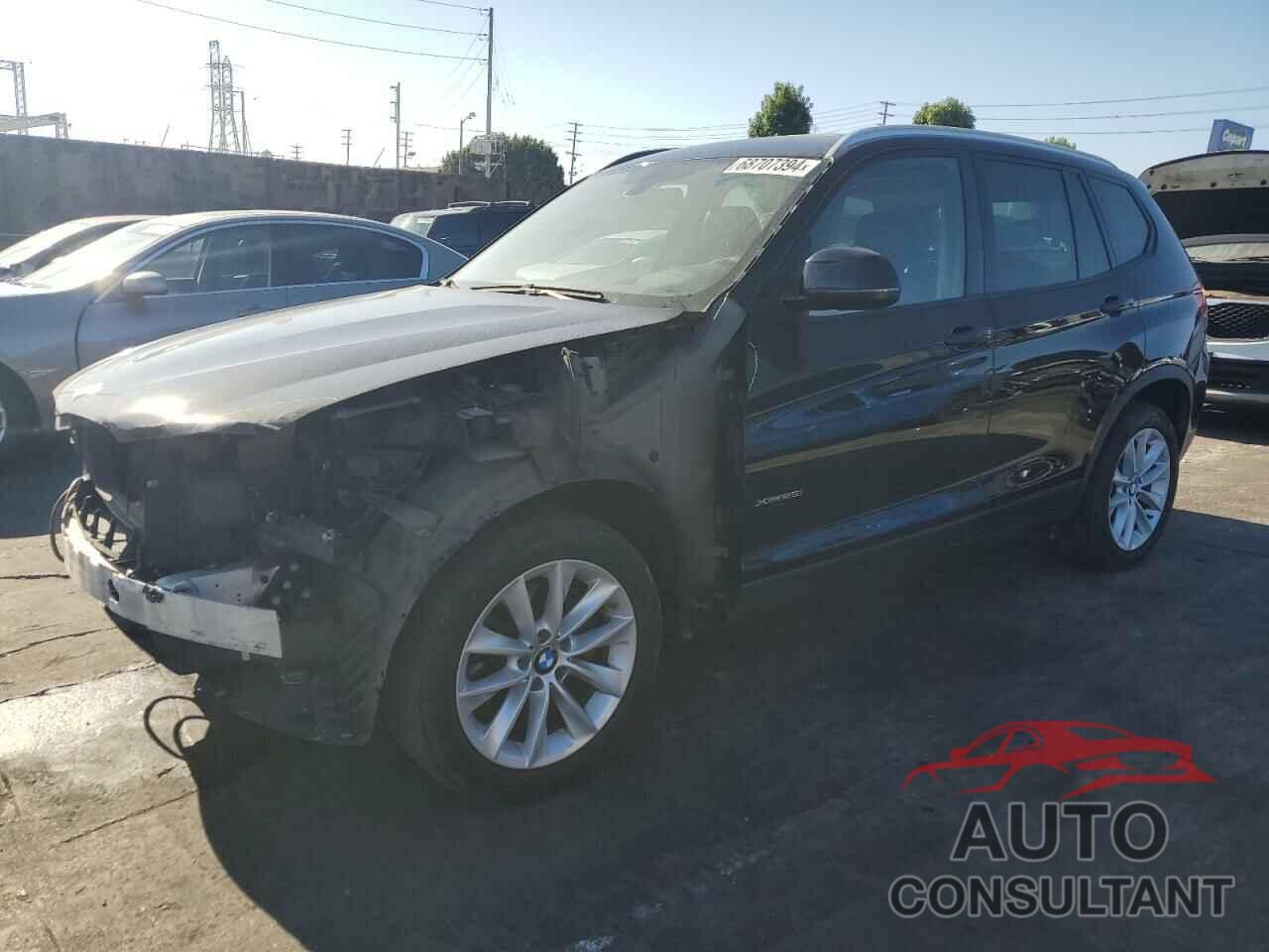 BMW X3 2016 - 5UXWX9C57G0D87210