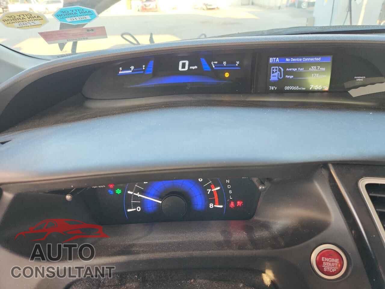 HONDA CIVIC 2014 - 19XFB2F82EE004093
