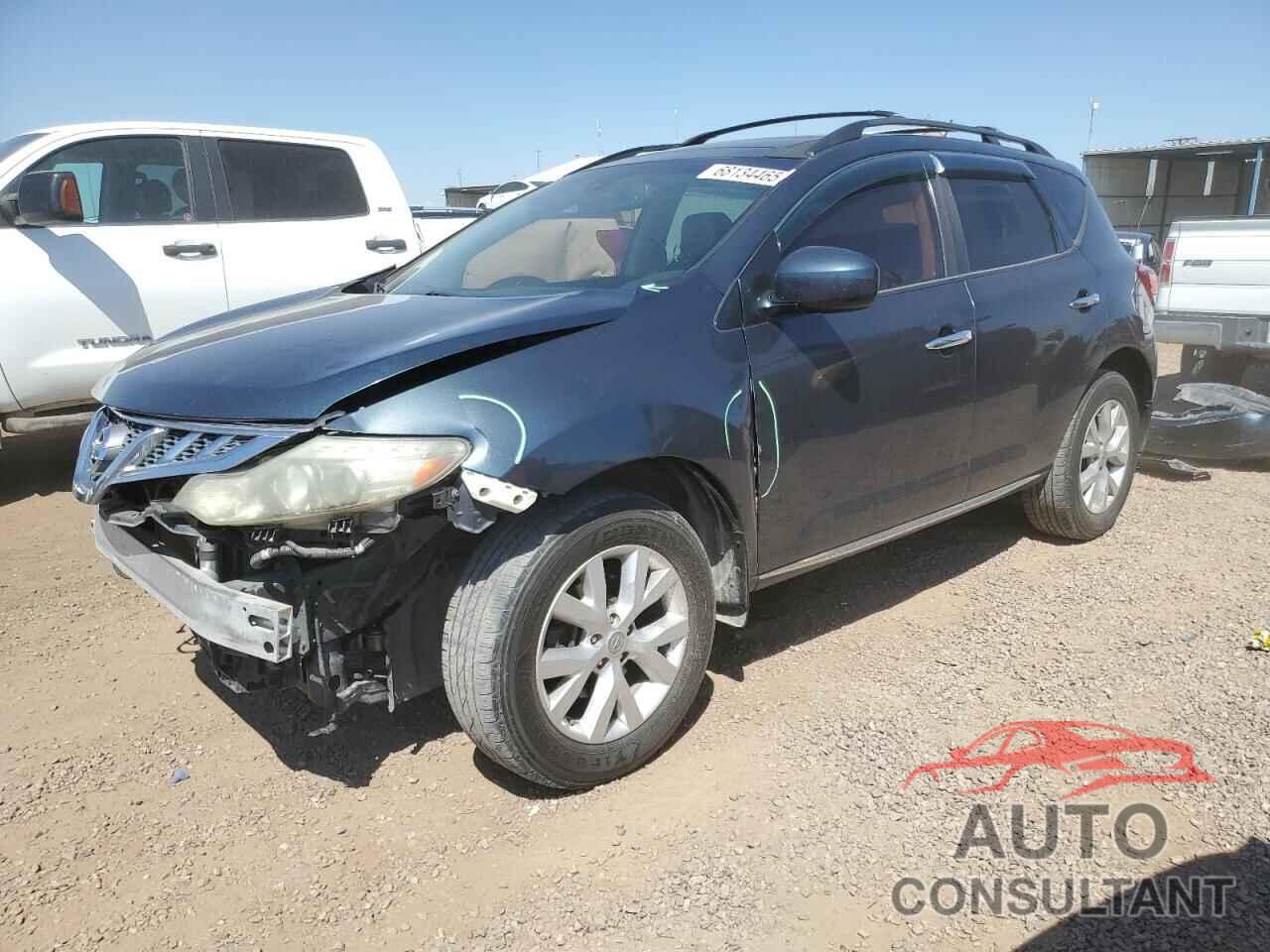 NISSAN MURANO 2013 - JN8AZ1MW9DW310606