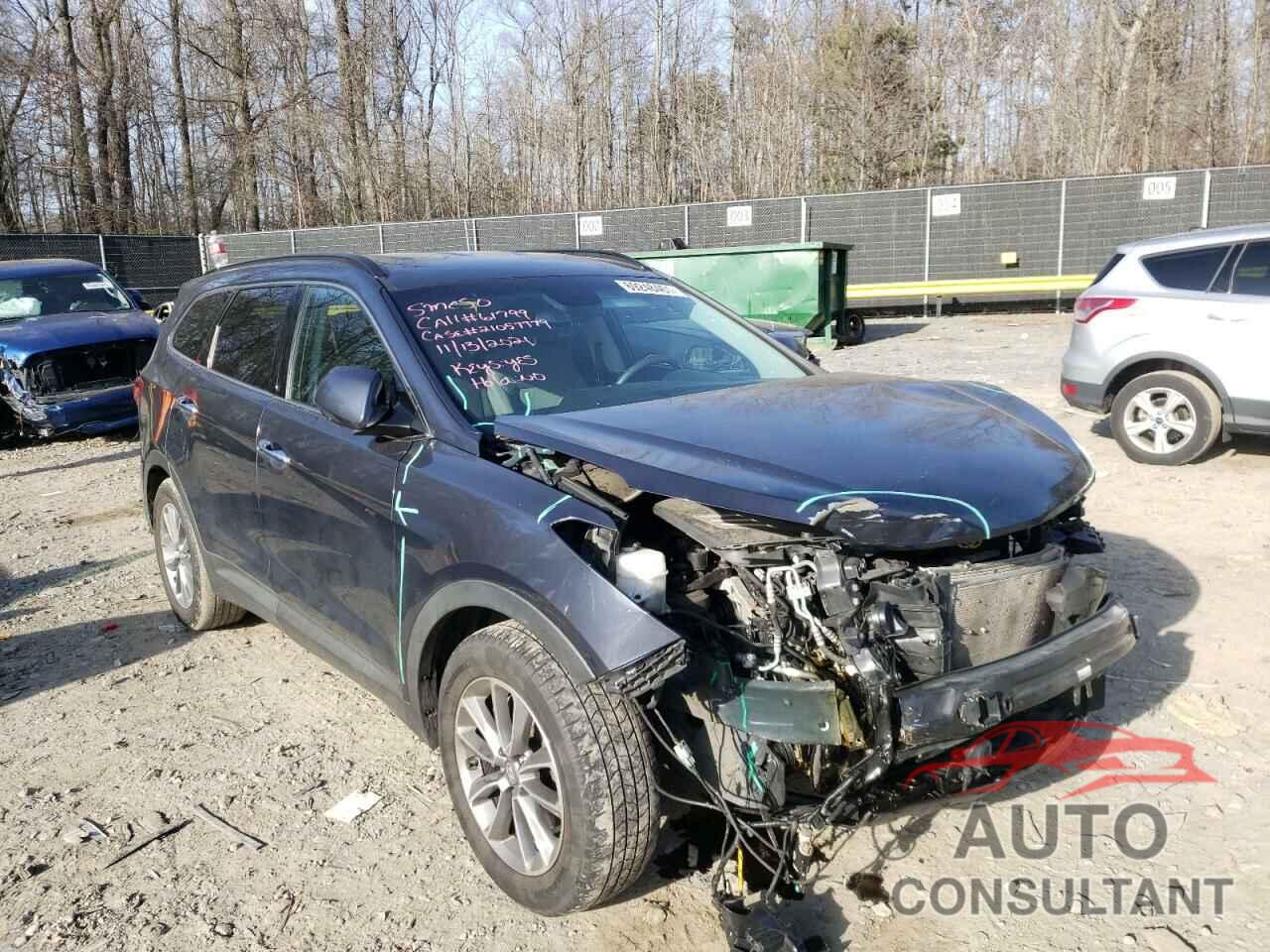 HYUNDAI SANTA FE 2017 - KM8SM4HFXHU171724