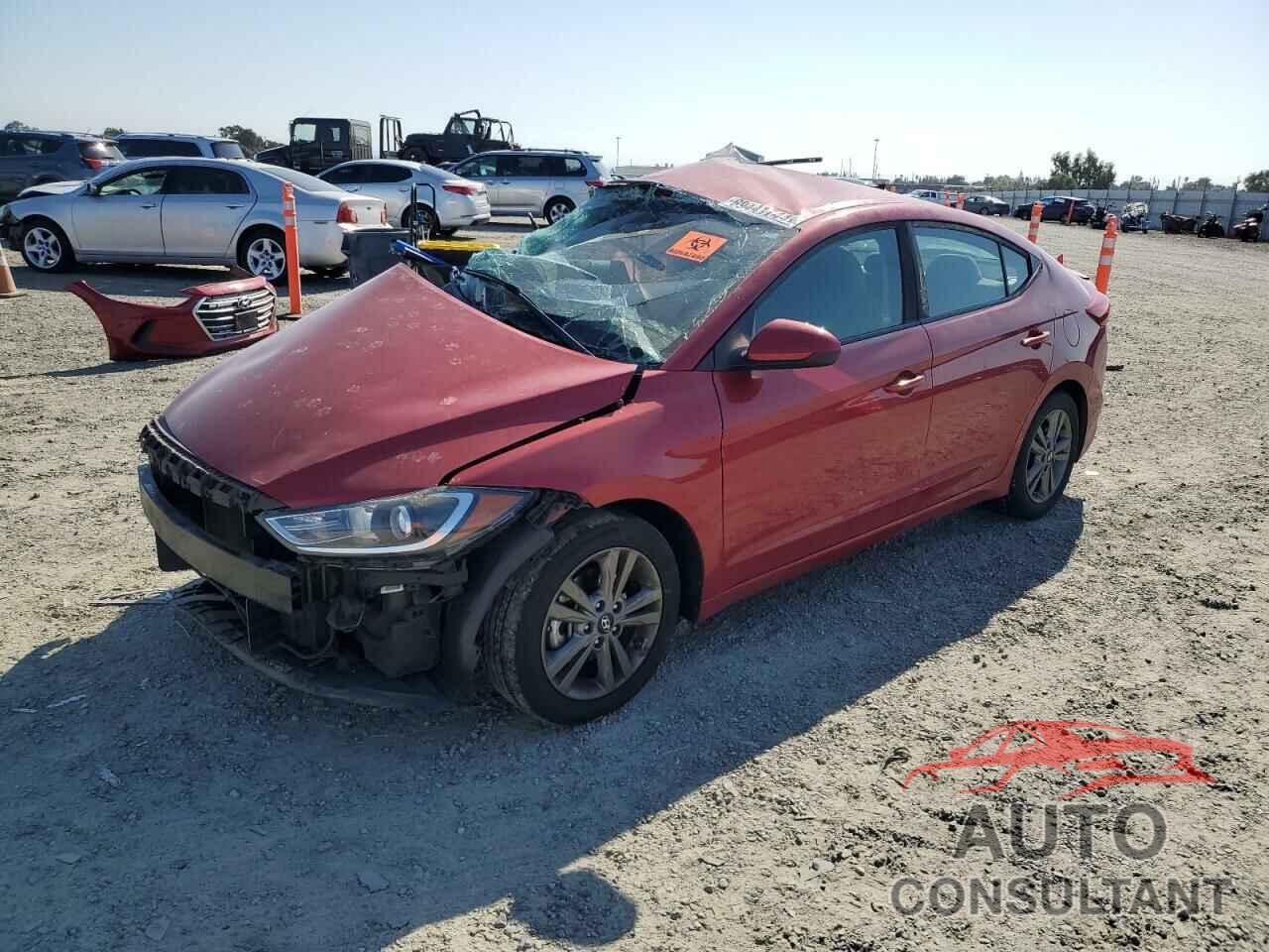 HYUNDAI ELANTRA 2018 - 5NPD84LF3JH327918