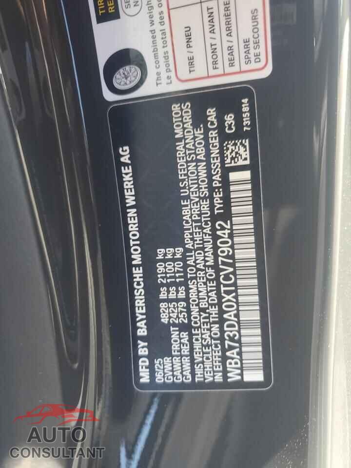 BMW M4 2026 - WBA73DA0XTCV79042