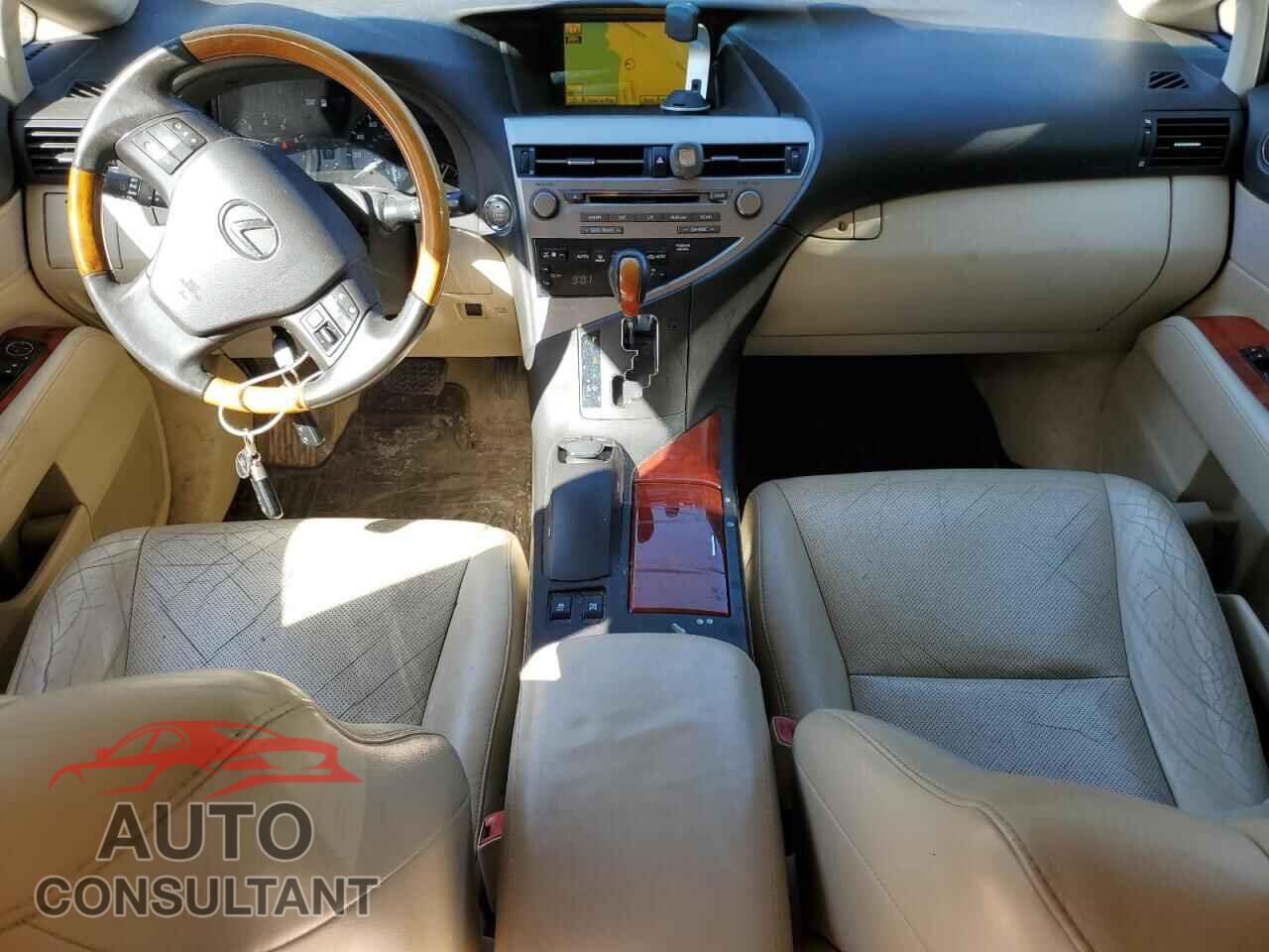 LEXUS RX350 2010 - 2T2BK1BA7AC017914