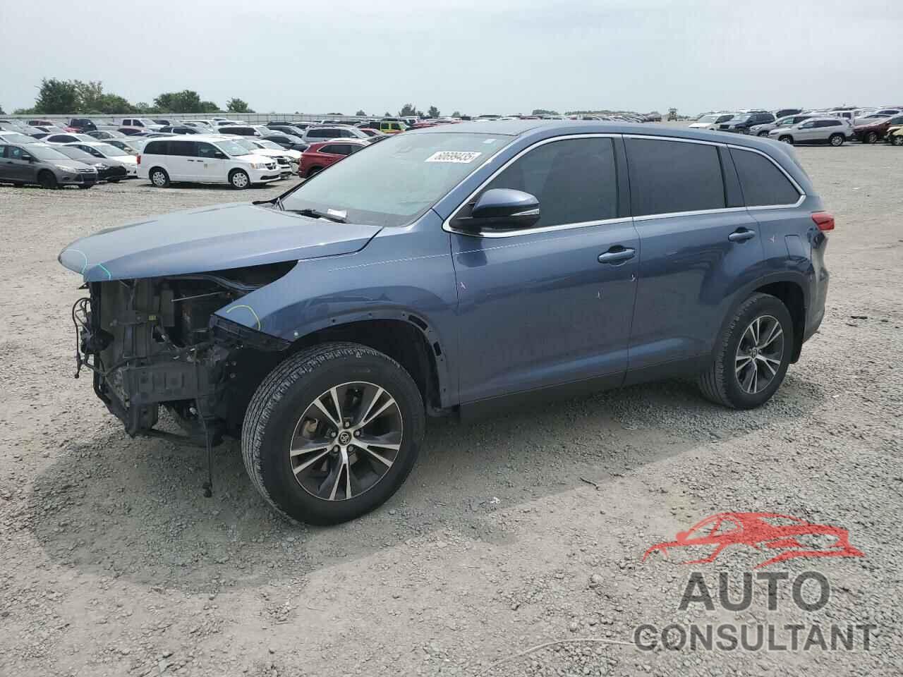 TOYOTA HIGHLANDER 2019 - 5TDZARFH5KS045554