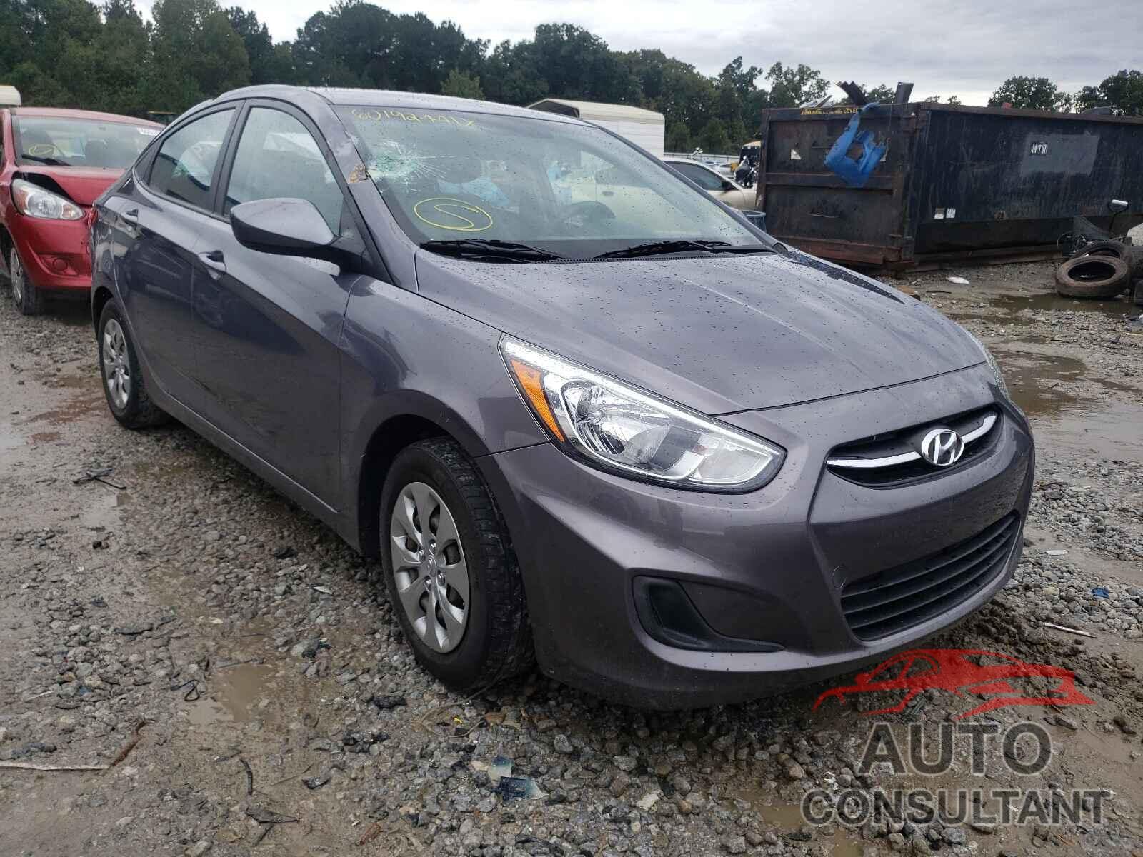 HYUNDAI ACCENT 2017 - KMHCT4AEXHU167651