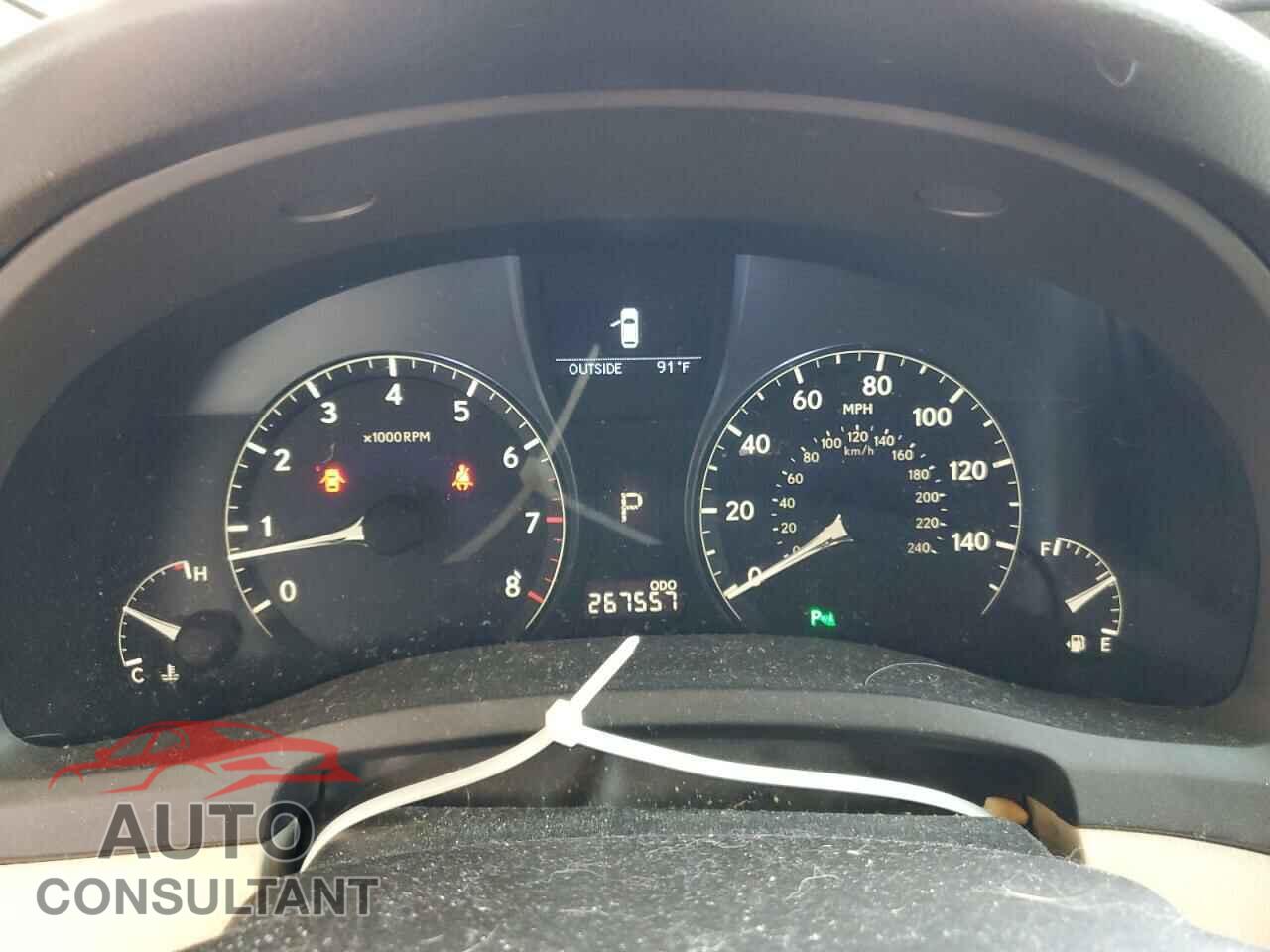 LEXUS ES250 2011 - 2T2ZK1BA5BC054959