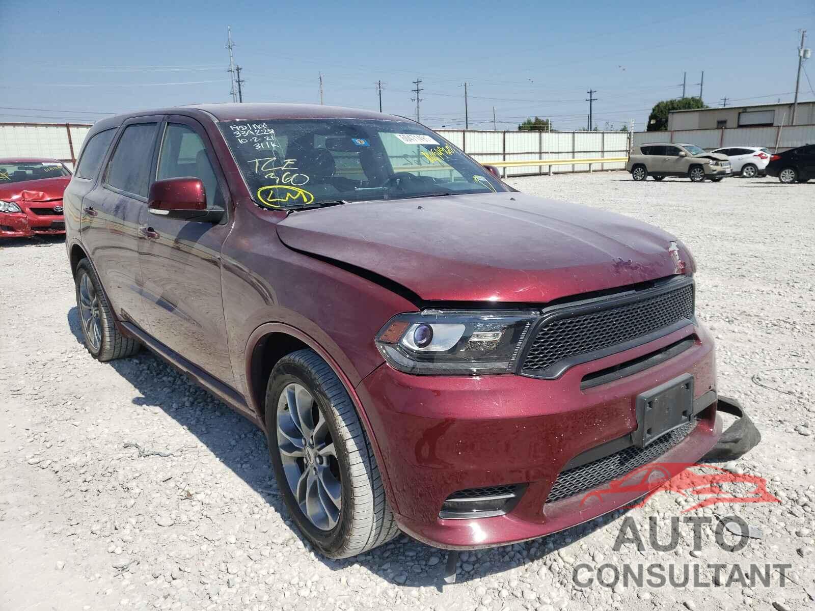 DODGE DURANGO 2019 - 1C4RDHDG3KC549601