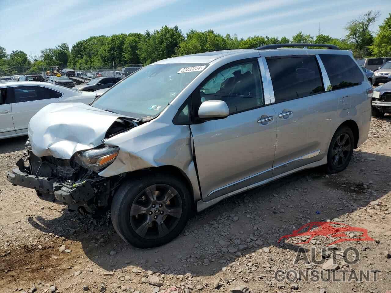 TOYOTA SIENNA 2019 - 5TDEZ3DC0KS223463