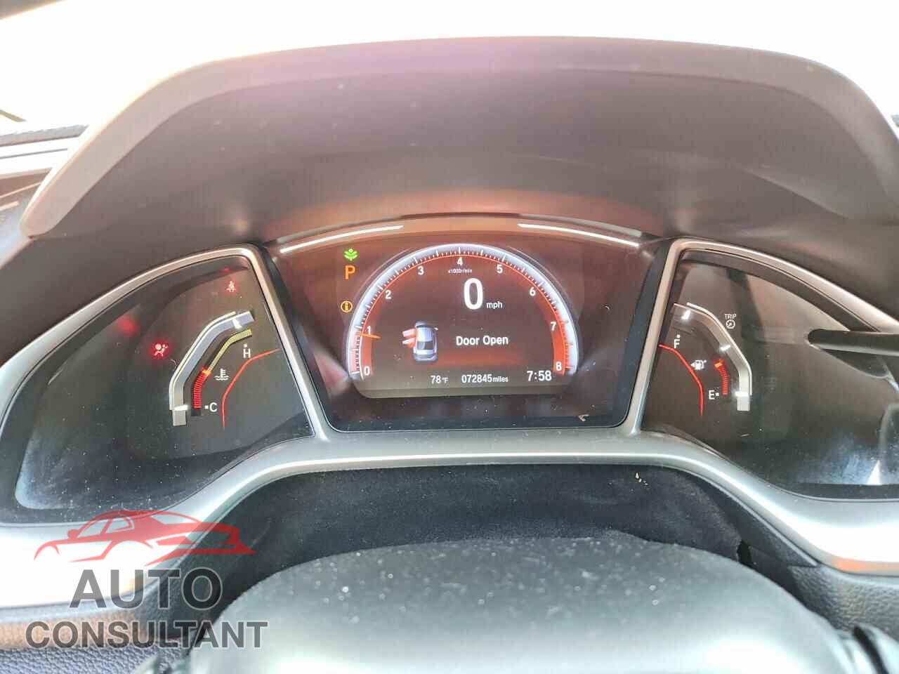 HONDA CIVIC 2019 - 2HGFC2F89KH602535
