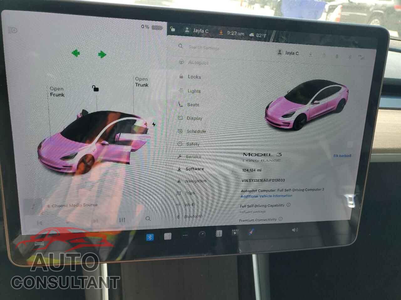 TESLA MODEL 3 2018 - 5YJ3E1EA0JF013033