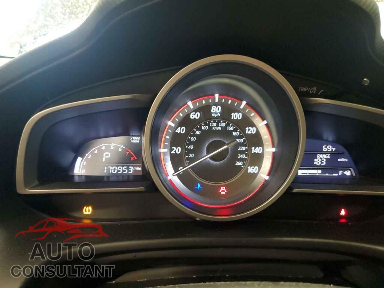 MAZDA 3 2014 - JM1BM1M76E1108439