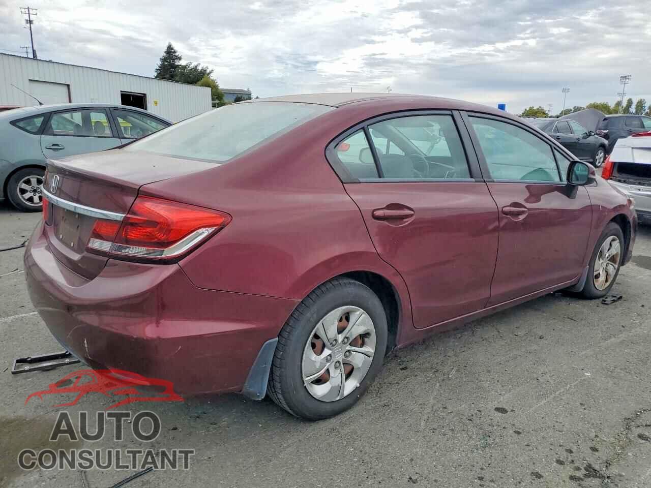 HONDA CIVIC 2013 - 2HGFB2F49DH016470