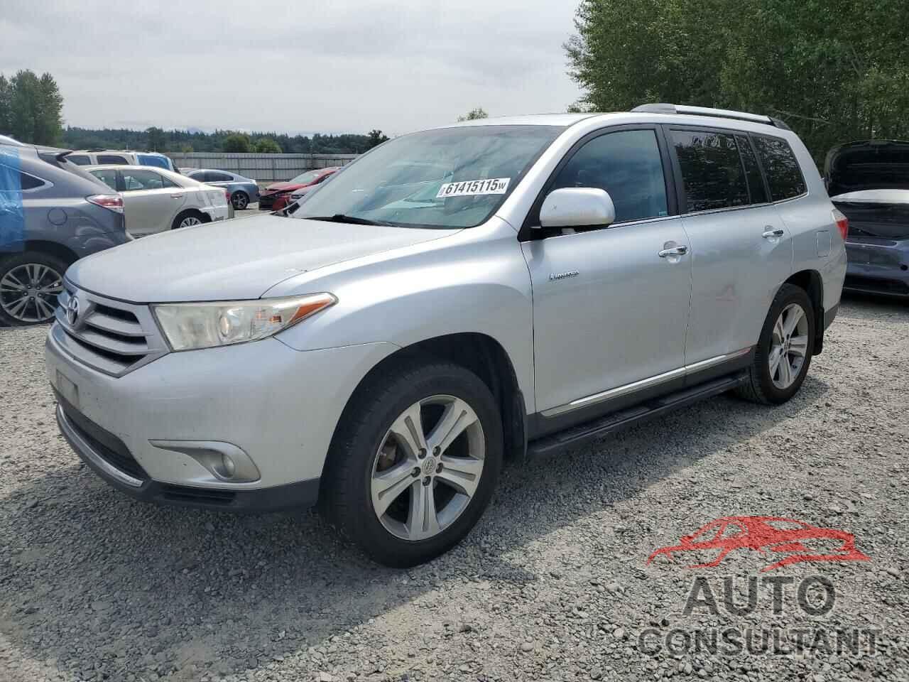TOYOTA HIGHLANDER 2013 - 5TDDK3EH5DS264104