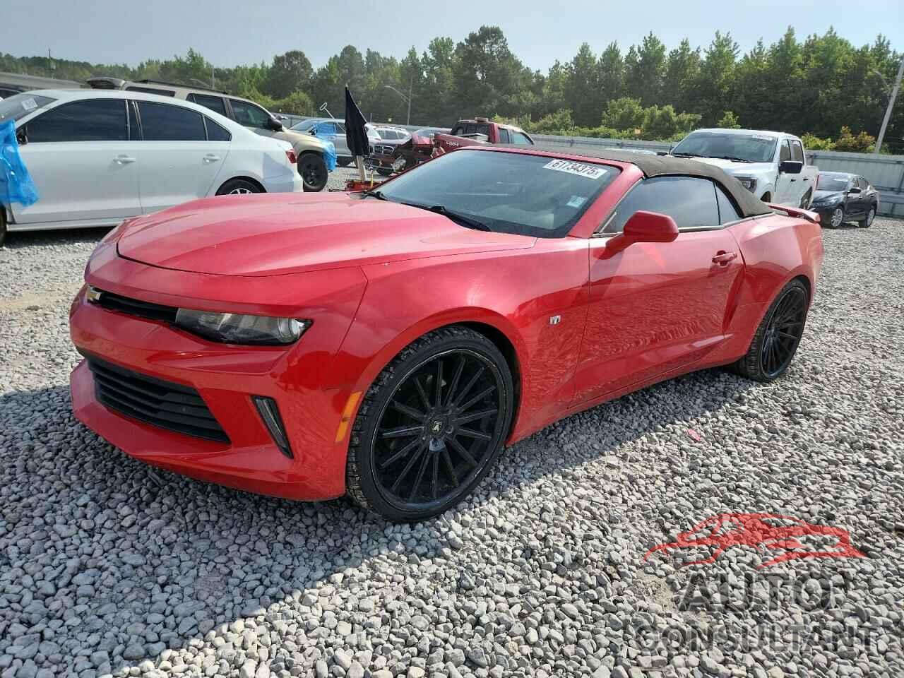 CHEVROLET CAMARO 2018 - 1G1FB3DX8J0166077