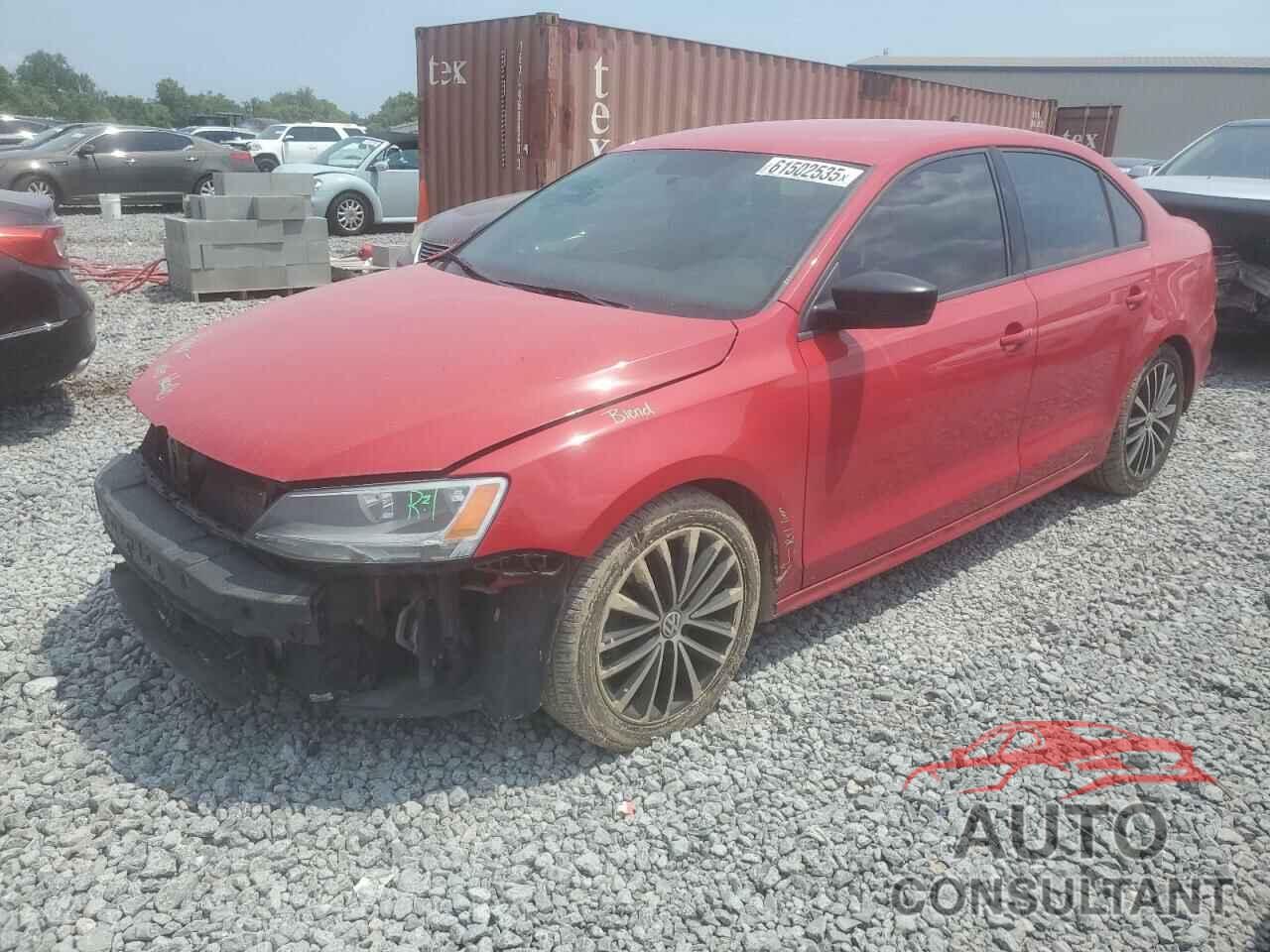 VOLKSWAGEN JETTA 2016 - 3VWD17AJ3GM387856