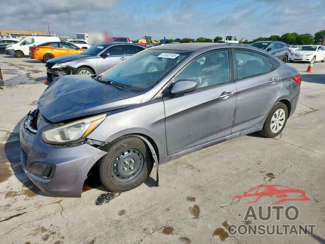 HYUNDAI ACCENT 2016 - KMHCT4AEXGU981653