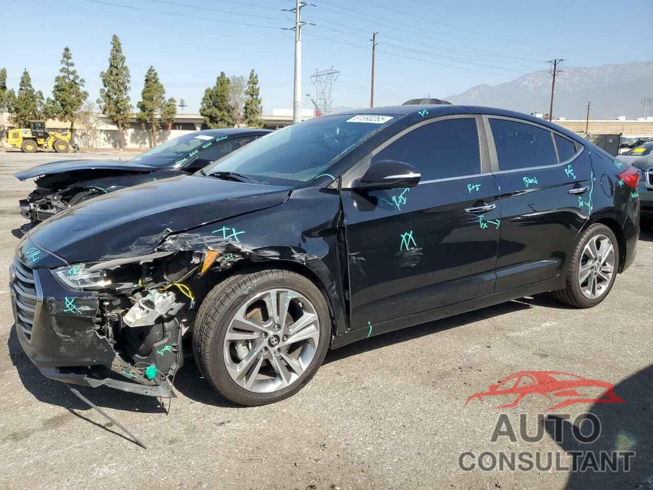 HYUNDAI ELANTRA 2017 - KMHD84LFXHU107204