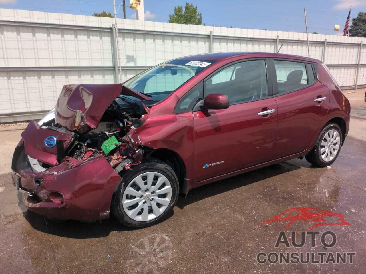 NISSAN LEAF 2017 - 1N4BZ0CP4HC309204