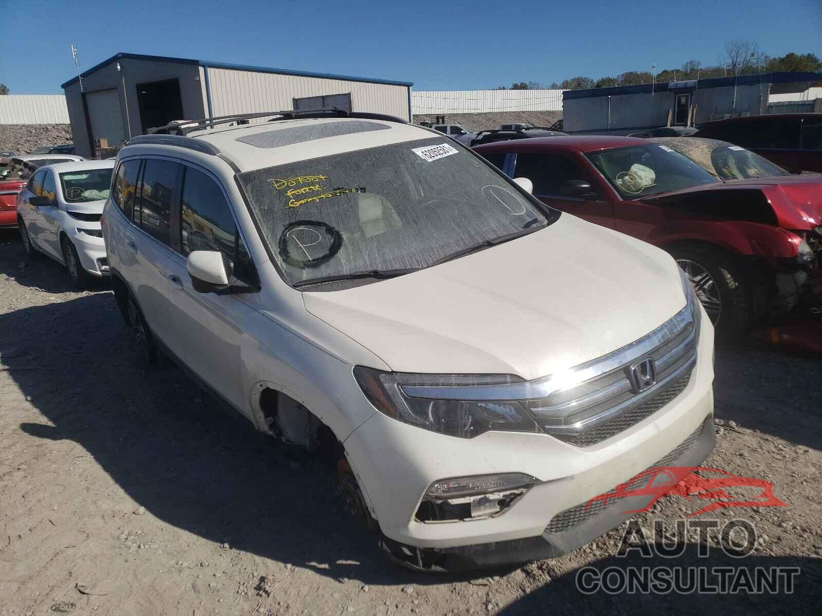 HONDA PILOT 2017 - 5FNYF5H54HB004743