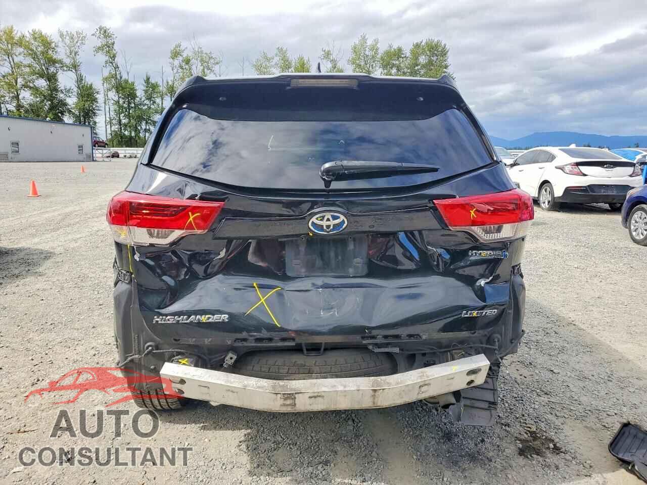 TOYOTA HIGHLANDER 2018 - 5TDDGRFH3JS044894