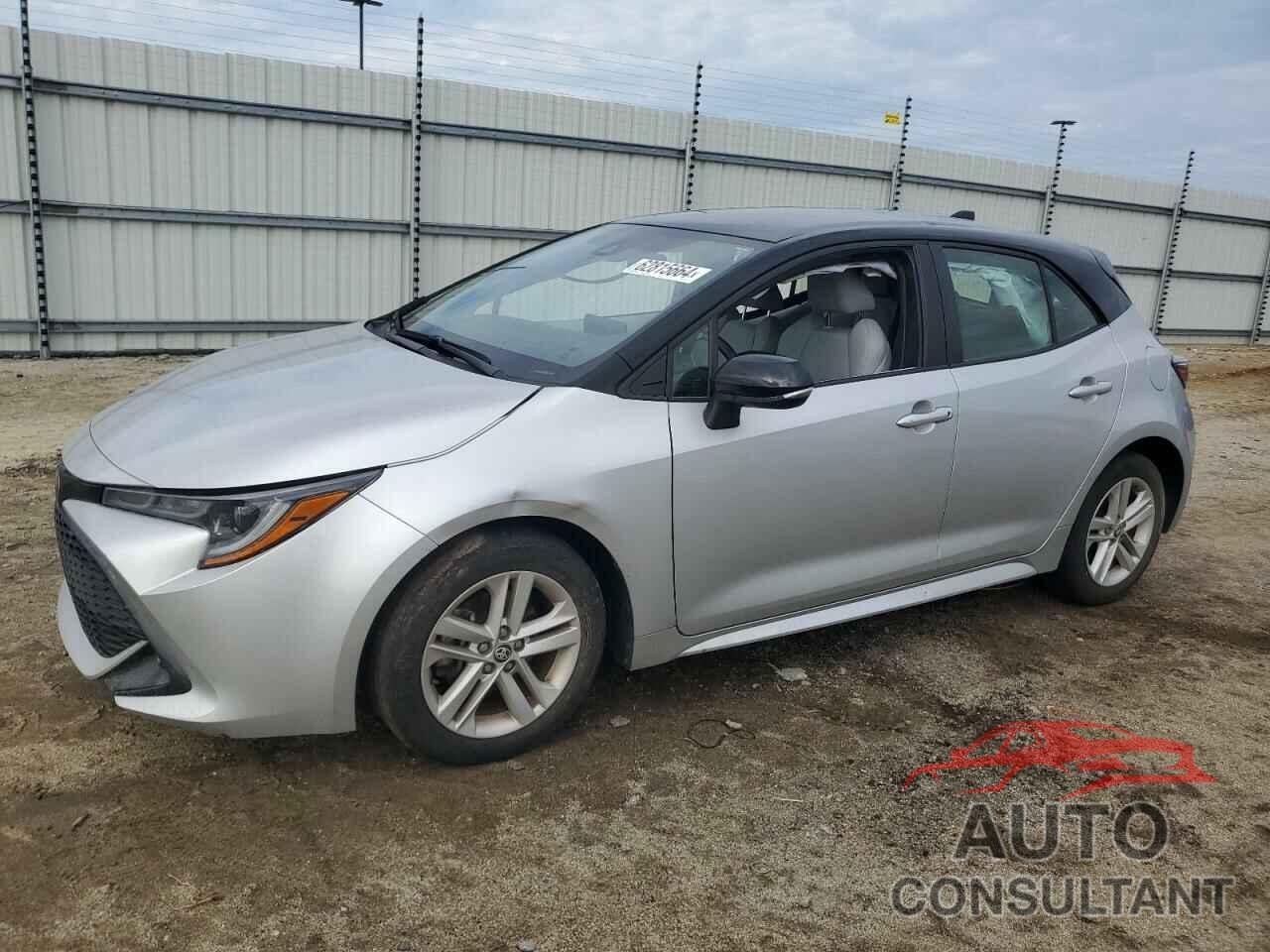TOYOTA COROLLA 2021 - JTND4MBE8M3123423